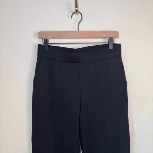 Matty M Pants Women's M Black Pull On Trousers Stretch Office Classic - Picture 2 of 5